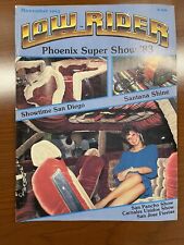 Vintage Lowrider 80's Magazine