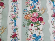 Curtains Pair Dorma Floral Striped Multicoloured 84" W & 54" L