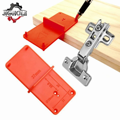 1pc orange cabinet hinge - orange, hole