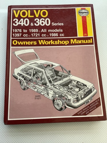 Volvo 340 360 - series, haynes