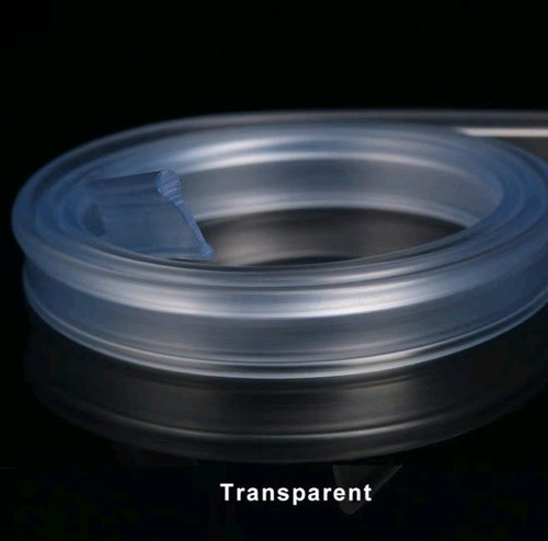 Transparent soft rubber shower - transparent,