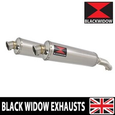 YAMAHA FJR1300 2006-2024 Exhaust Silencers 400mm Round End Cans 400SR