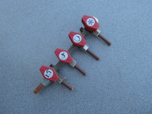 Caravan gas manifold - caravan,
