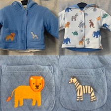 Reversible JoJo Maman Bebe Hooded Safari Jacket