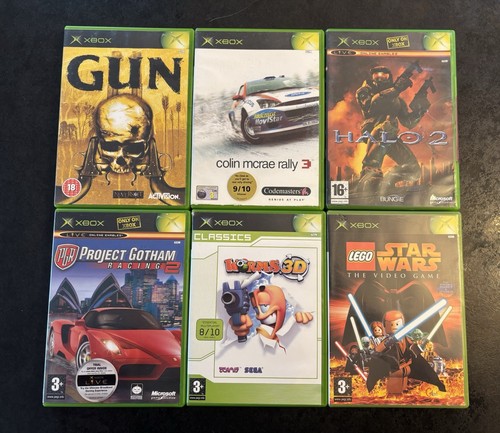Original microsoft xbox games - xbox,