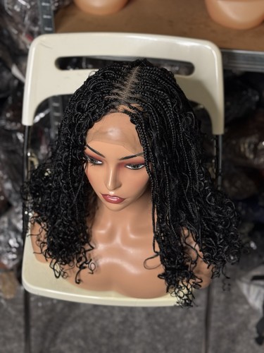 Braided wig boho long braids - braided,