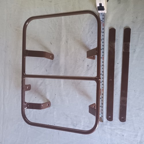 Vintage motorcycle rear rack - motorcycle,