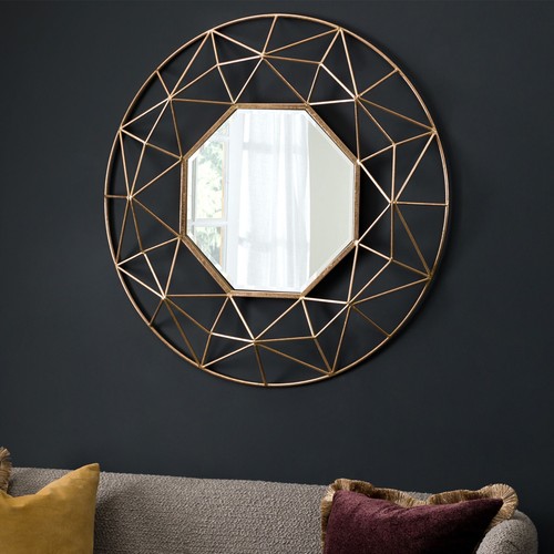 Mirror large round wall - large,