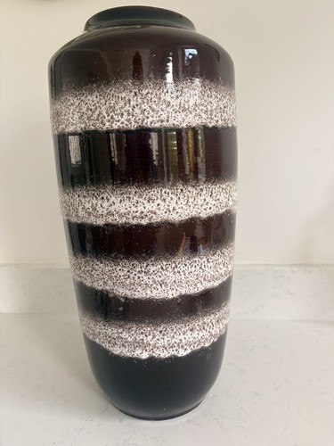West german lava vase - lava,