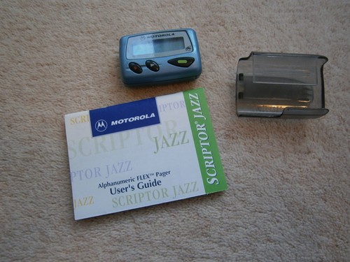 Motorola pager scriptor - motorola, jazz