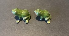 PAIR OF MINIATURE ANTIQUE COLD