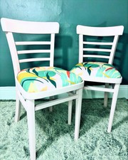 Cocktail Hour Miami Beach Style Pastel Pink Retro Chair 