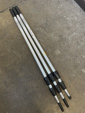 3x Harris Seriously Good Lightweight Aluminum Telescopic Extension Pole 1m-3m