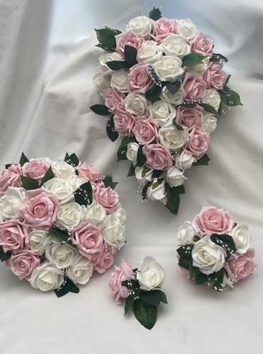 Wedding bouquets pink - wedding,