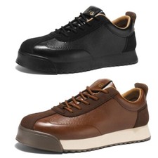 Men's Breathable Casual Sport Shoes Round Toe Lace Up Flat Driving Shoes Sneaker