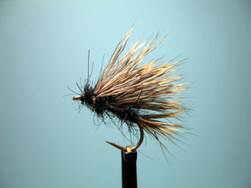 Sedge hog black - x, fly