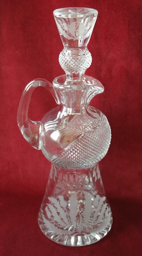 Edinburgh crystal thistle - crystal,