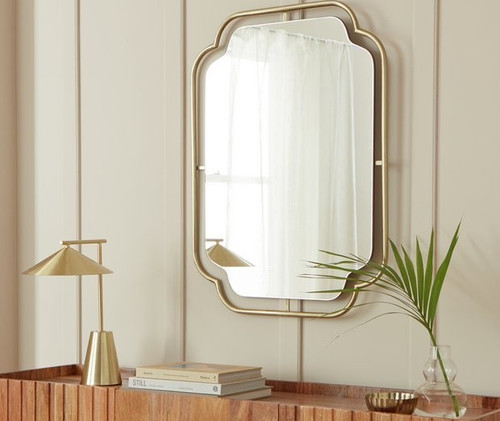 Habitat gold art deco - art,