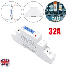 Digital LCD Din Rail Single Phase Electricity Power Consumption Energy New Meter