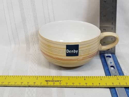 Denby caramel stripes - stripes, teacup