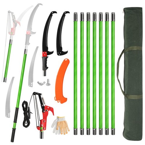 30ft manual pole pruner - manual, saw