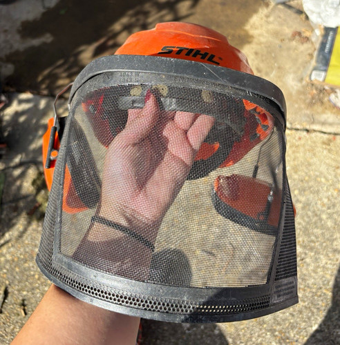 Stihl orange hard hat - orange, helmet