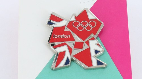 2012 olympics logo pin badge - olympics,