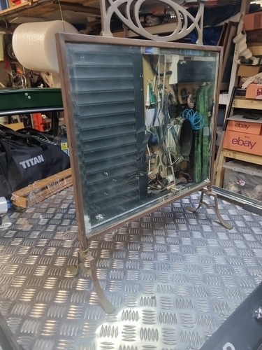 Mirrored fire screen guard - mirrored,