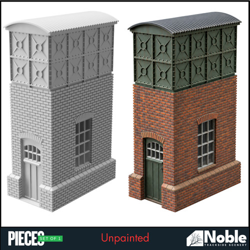 Water tower gauge - water, 1:76