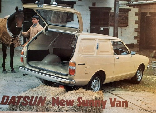 1981 datsun sunny van car - 1981,