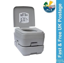 Portable Toilet 10 Litre Waste Tank Caravan Motorhome Camping