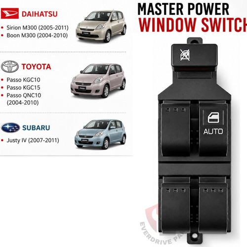 Power window switch main - switch,