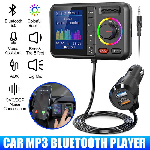 Car wireless bluetooth - fm,