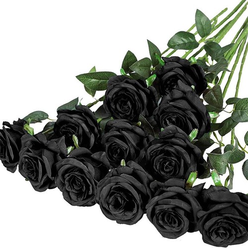 Bulk artificial roses - 12,