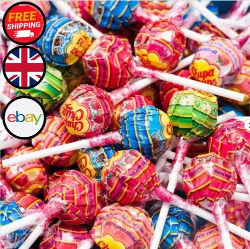 100 chupa chups mixed lollies - 100,
