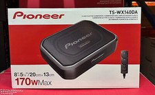 PIONEER under-Seat Car/Van sub Bass TS-WX140DA Active Subwoofer Remote Control