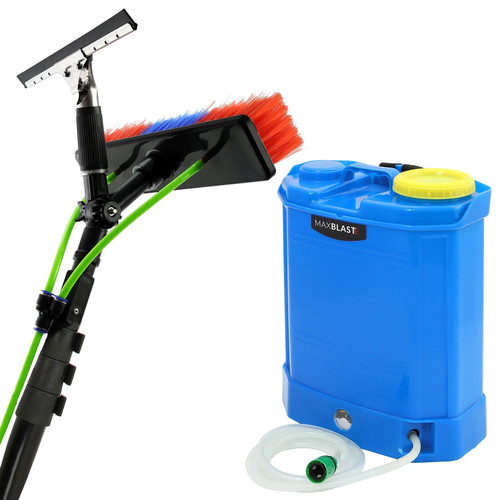 24ft window cleaning water fed - window,