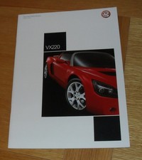 Vauxhall VX220 Brochure 2003 -