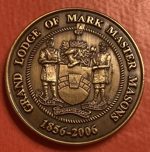 Masonic mark centenary token - masonic,