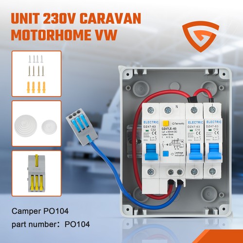 Mains consumer unit way - unit, 5-way