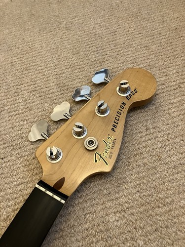 Ebony fretless fender - ebony,