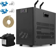 Aquarium Chiller 160L Hydroponic Water Chiller 1/10 HP 49 Gal Fish Tank Cooler