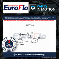 Exhaust back rear box fits - exhaust,