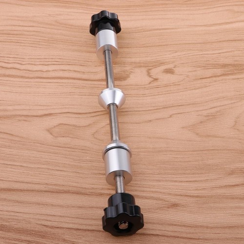 Wheel truing stand thru - stand, axle