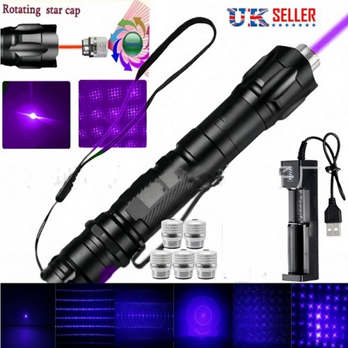 Purple laser pointer - purple, usb