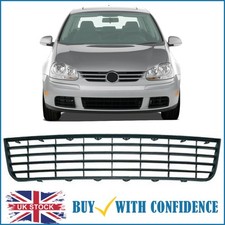 VW Golf Mk5 Hatchback Front Bumper Grille Centre 2004-2008 UK Stock