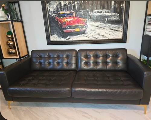 Brown leather ikea - , morabo