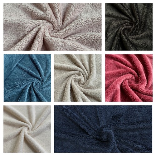 Double sided cuddle - sided, fleece