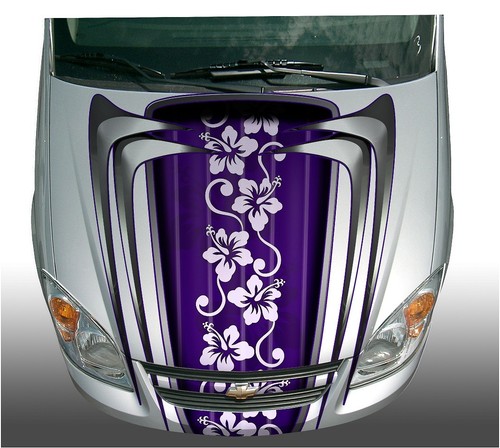Hibiscus vinyl graphic - hibiscus,