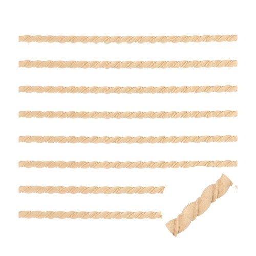 8pcs decorative wood - 15.75",